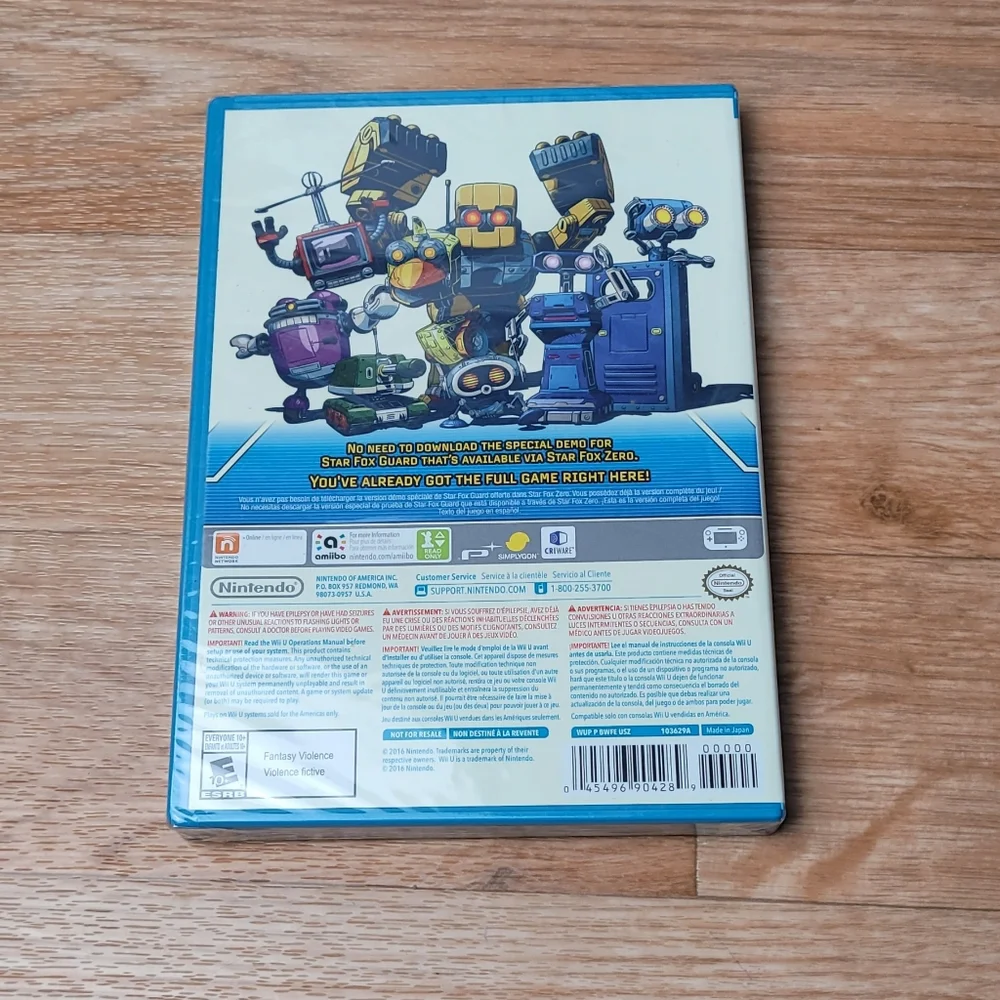 Nintendo Star Fox Guard (Blue) - Wii U